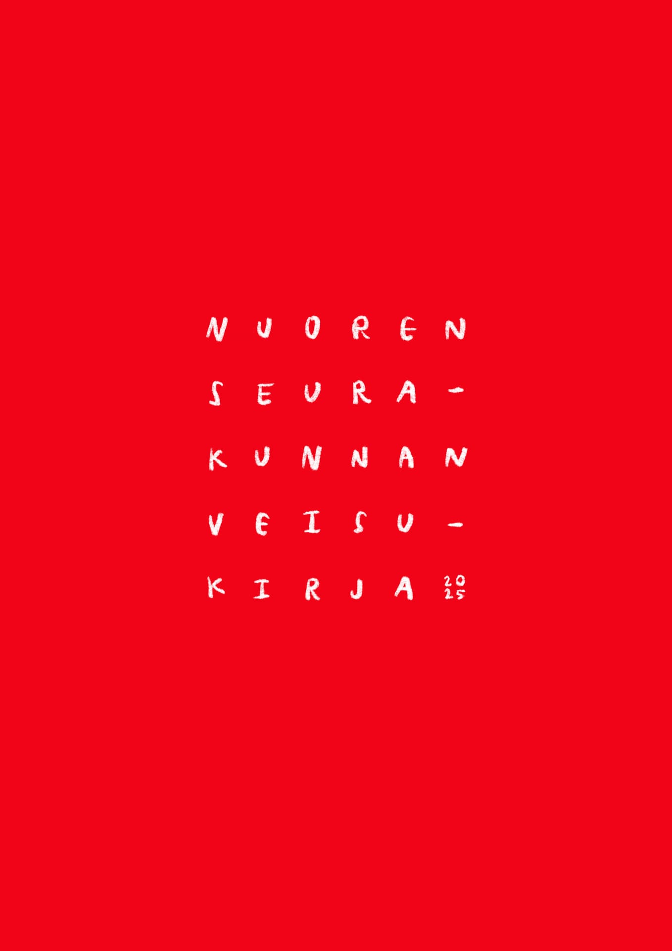 Punainen kirjan kansi.